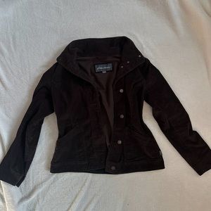 Eddie Bauer Brown Corduroy Jacket